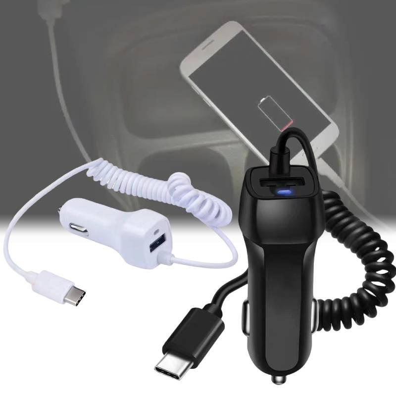 Galaxy For Samsung S20 Car Charger Cigarette Lighter Built In Usb Type C Port