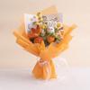 Hand-Knitted Rose Yarn Bouquet - Perfect Birthday or Festival Gift for Friends and Teachers