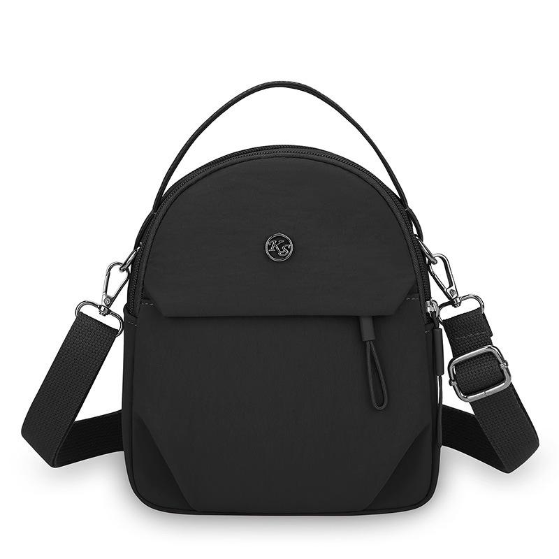 Women's Handbag Solid Color Shoulder Bag Waterproof Nylon Bag