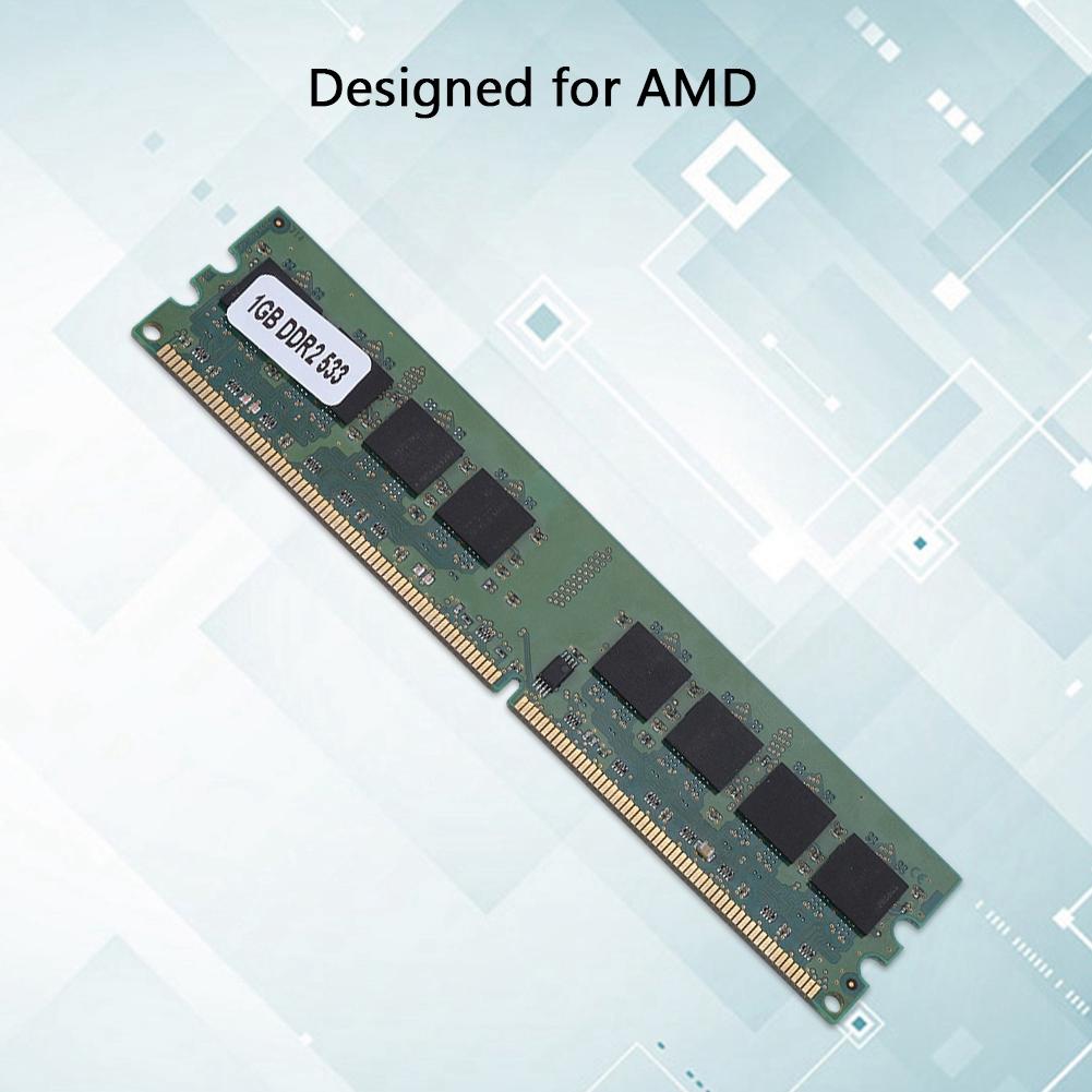 533MHz Fast Data Transmission DDR2 Memory Module Large 1GB 240 Pin DDR2 for AMD