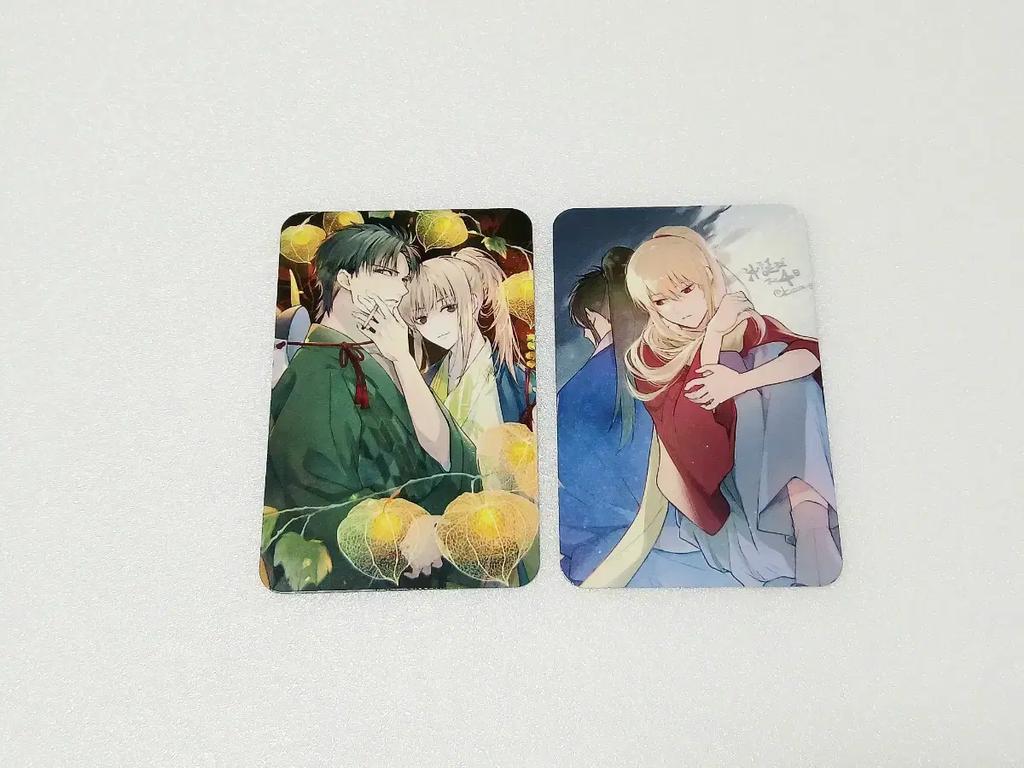 Gintama Okita Sogo acrylic stand & Aurora clear card Used