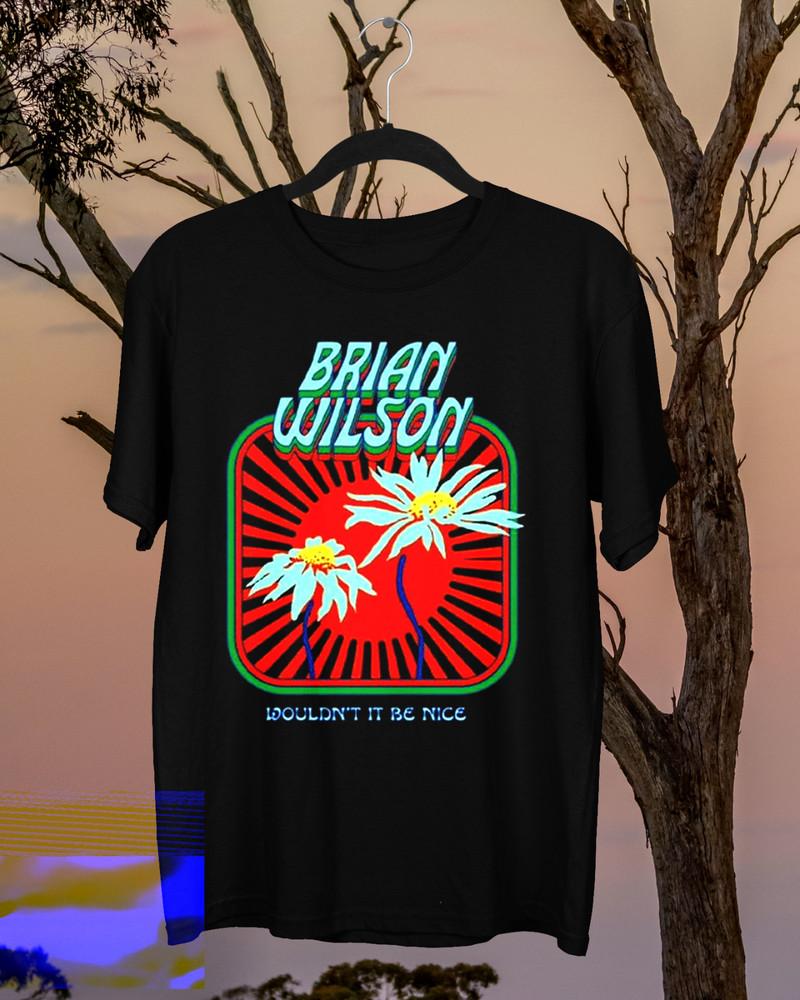 The Beach Boys Brian Wilson Heavy Cotton Black All Size Shirt TR423 Unisex T-Shirt XXXL