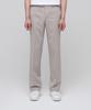 Lightweight Semi-Wide Hidden Elastic Waist Slacks [Light Beige]