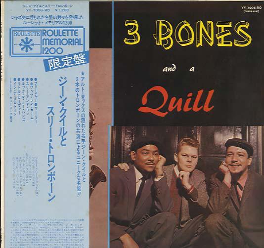 

LP Record GENE QUILL 3 Bones And A Quill YY7006RO ROULETTE 1973 Japan Jazz Used