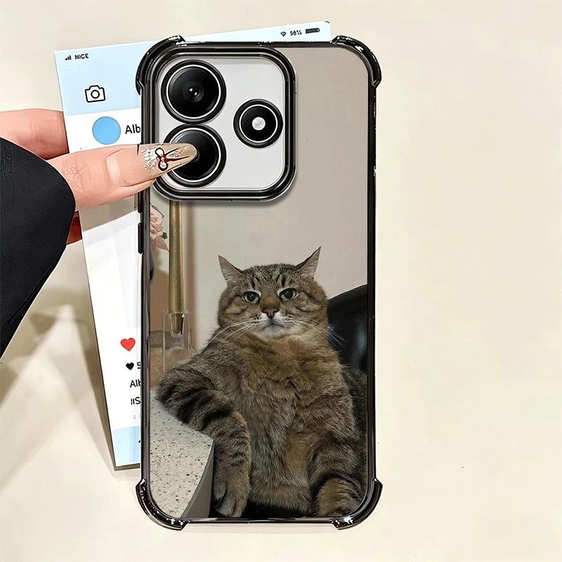 Pet Cat Funny Memes Soft Phone Case For Xiaomi Poco X7 X8 Pro Max X6 X5 X3 F8 Ultra F7 M8 M7 M5S Redmi 15C 15A 15 14C 13C 12C 13