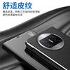 Mate X3 Flip Case With Mirror Finish Stand Magnetic Shockproof PC Leather Cover Foldable Phone