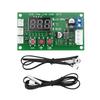 DC 12V 24V 48V 5A 4 Wire LED Digital Display PWM Motor Fan Speed Controller Governor Temperature Control Support EC EBM Fan