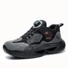 Lightweight Men Labor Protection Shoes Comfortable Safety Work Footwear Indestructible Anti Smashing Anti Nail Male Boots