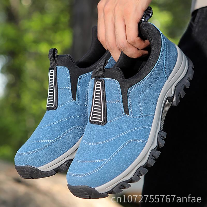 Men's Outdoor Hiking Shoes Non-Slip Wear-Resistant Casual Sneakers Lightweight Walking Shoe Men Women's Comfortable Running Shoe