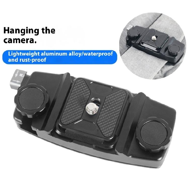 Quick Release Waist Belt Mount for Action Camera Hanging Backpack Strap Clamp Holder for DSLR Camera Accessories