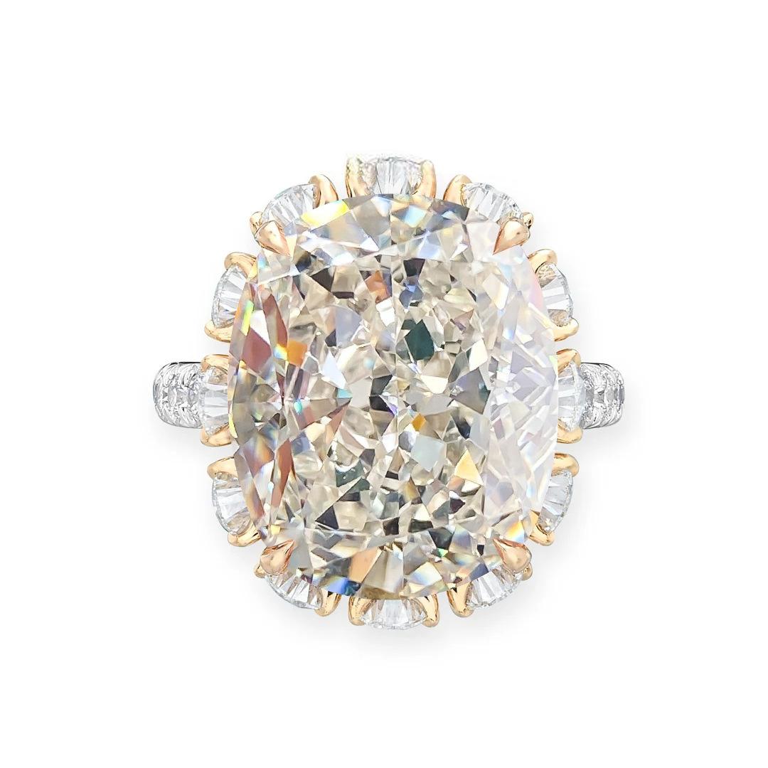 

Christie S Auctions 100 Million Of The Same Artificial Pink Diamond Ice Flower Cut Ring Pillow-Shaped Goose Yellow Pigeon Egg High Carbon Diamond opening adjustable