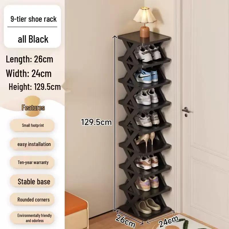 Foldable Multi-Layer Shoe Rack for Home & Dorm Use