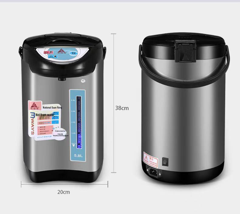 304 Stainless Steel Electric Kettle with Keep-Warm Feature