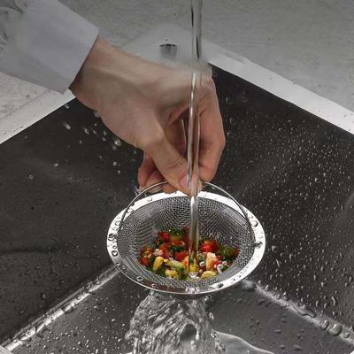 1PC Stainless Steel Sink Filter Kitchen Waste Sink Sink Filter Sewer Garbage Anti-blocking Filter Kitchen Accessories