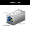 Shielded RJ45 Ethernet Coupler Cat6A Cat7 Compatible 10Gbps Fast speed Networking Cable Connectors with STP FTP Protections