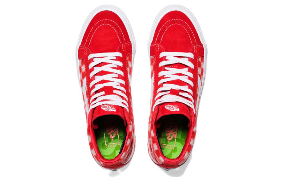 Vans SK8 HI Vault Og Lx X Concepts 'Red White' VN0A4BVBY5