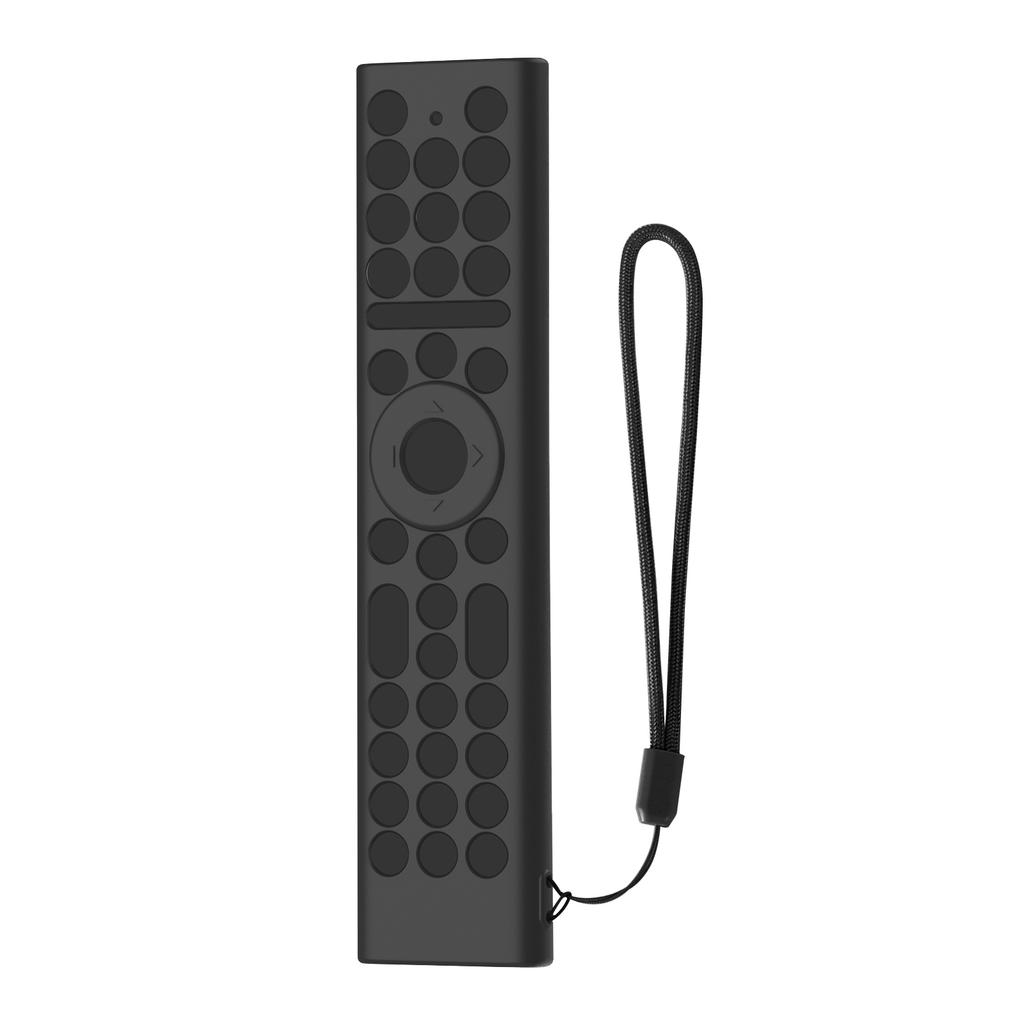 For HISENSE ERF2K38H Dust-Proof Remote Control Cover with Lanyard Full-Coverage Silicone Protective Case Drop-Proof RC Cover