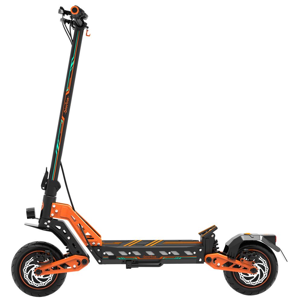 Skládací elektrokolo DriveTron DT10 1000W s duálním motorem | Baterie 48V 20,8Ah | Dojezd 80 km | 10" pneumatiky pro městskou dopravu