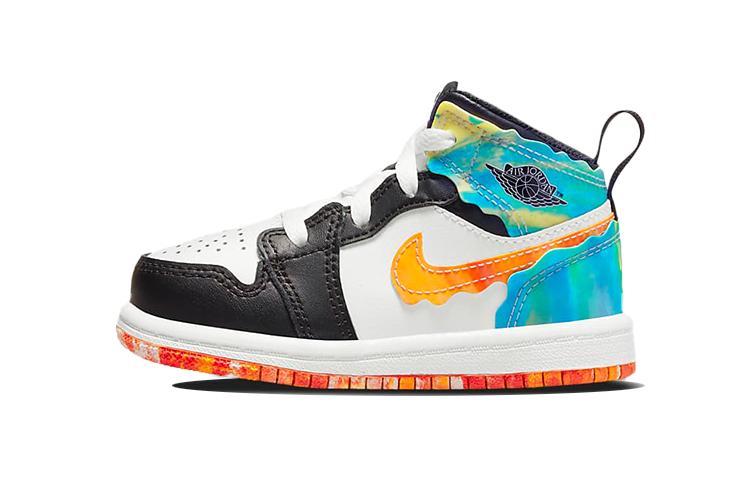 Jordan 1 Mid SE Wavy TD DJ6564-038 23.5