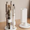 High Capacity Rotating Pen Stand 4 Compartments   ABS Construction Office Supply