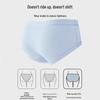 FitonTon Women's 7A Anti-Bacterial Pure Cotton Seamless Briefs 4-Pack