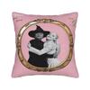W-Wicked 2 Musical Movie Glinda Elphaba Pillow Cover Comfy Cushion Cover Fashion Pillow Case For Sofa Home Decoration