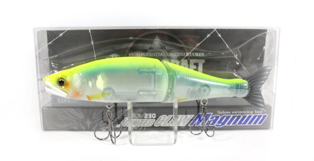

Приманка GAN CRAFT Jointed Claw Magnum 230SS Kinokuni #06 Лимон.