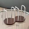 New Disposable Cup Storage Holder Water Tea Cups Dispenser Rack Shelf with Longer Stick Mug Display Stand Home Organizer Luxury
