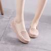 Women's Summer Sandals Flat Work Shoes Nurse Shoes Baotou Soft Bottom Hole Shoes Mother Shoes Non-slip Beach Shoes Peas Shoes