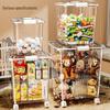 Transparent Multifunctional Storage Box: Large Capacity Plastic Organizer for Toys, Snacks, and Clothes