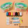 Kit da cucito portatile: Set da 226 pezzi di aghi e filo con scatola portaoggetti