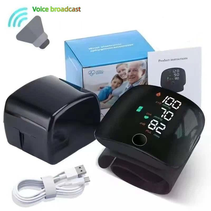 Electronic Wrist Blood Pressure Monitor, Household LCD Monitoring Blood Pressure Monitor, High-precision Blood Pressure Measuring Device