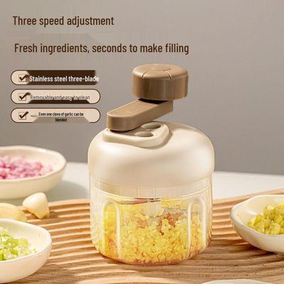 Manual Garlic Masher, Presser, Chopper, Mincer, Paste Maker, and Cutter