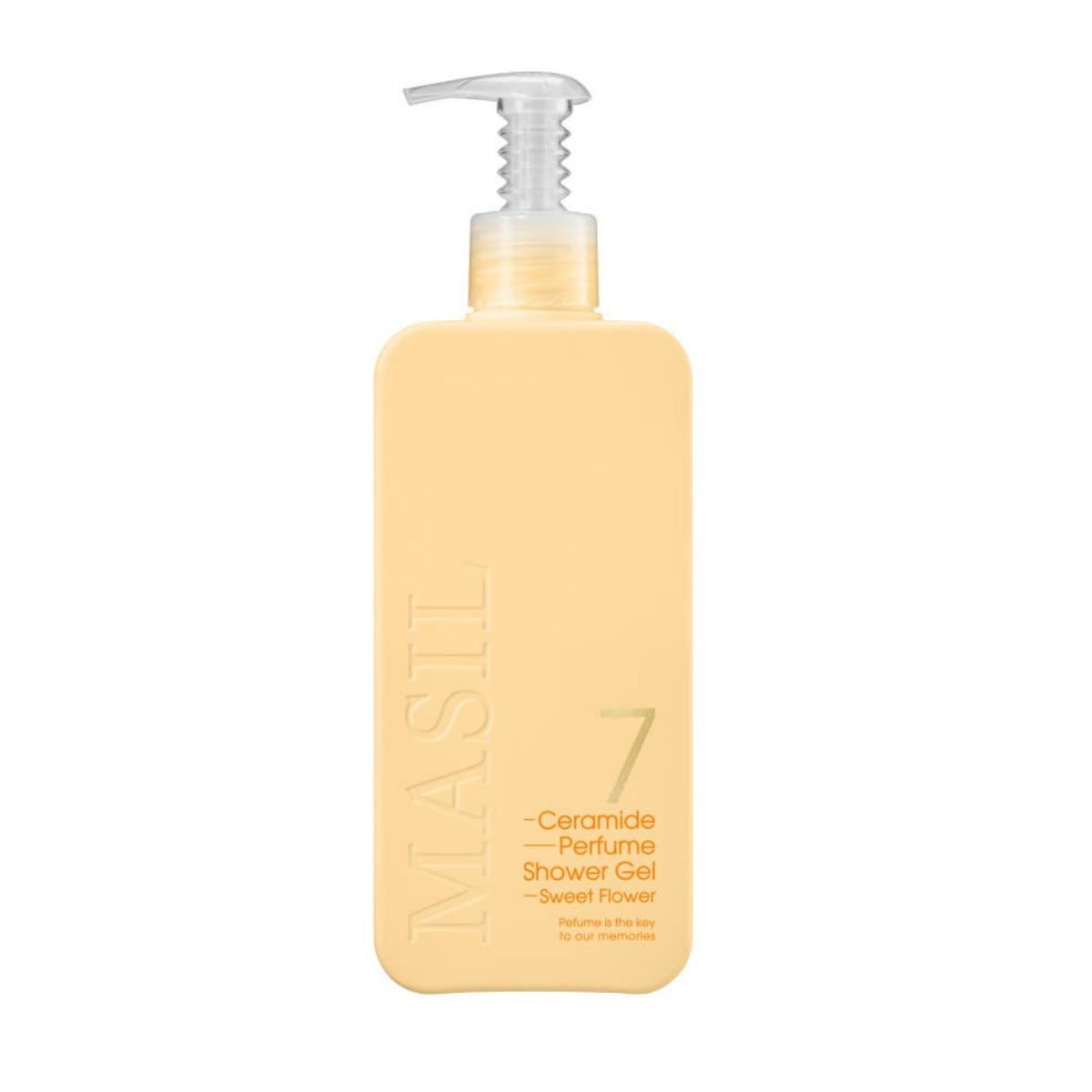 MASIL 7 Ceramide Perfume Shower Gel Sweet Flower Nourishing Body Wash 300ml