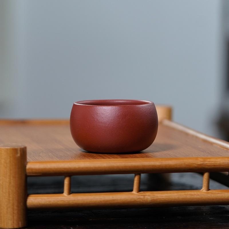50ml Purple Clay Kung Fu Tea Cup Household Round Mouth Teacups Small Tasting Mugs Ceramic Colorful Cups Tea Ceremony Accessories