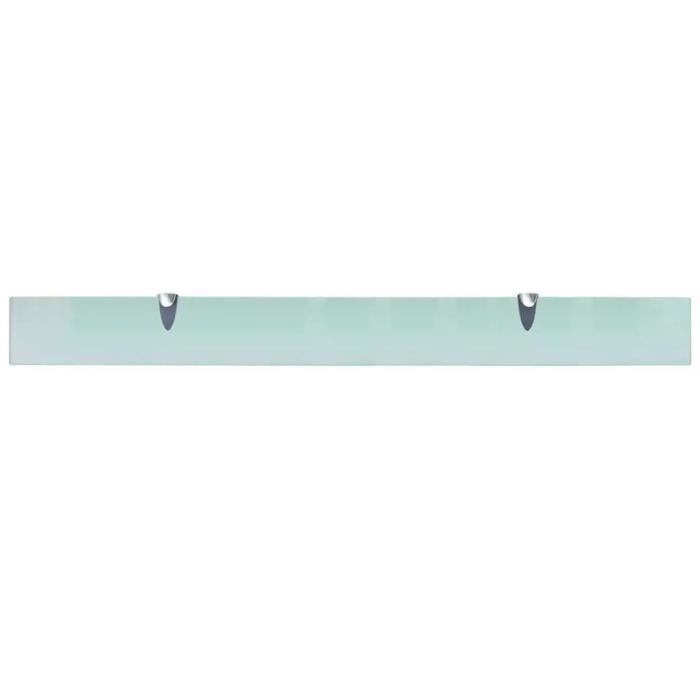 VidaXL Étagère murale en verre 100 x 10 cm 8 mm