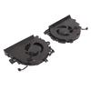Laptop Cooling Fan 4Pin Power Aluminium Alloy Light Weight Cooling Fan for HP Zbook 15 G3 848252 001 848251 001 CPU and