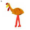Thanksgiving Costume Accessory Plush Turkey Hat Headwear Hen Eye Chicken Leg Headband for New Year Party Supplies