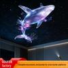 Dream Ocean Projection LED Night Light: USB-Powered, 360° Rotating Bedroom Lamp