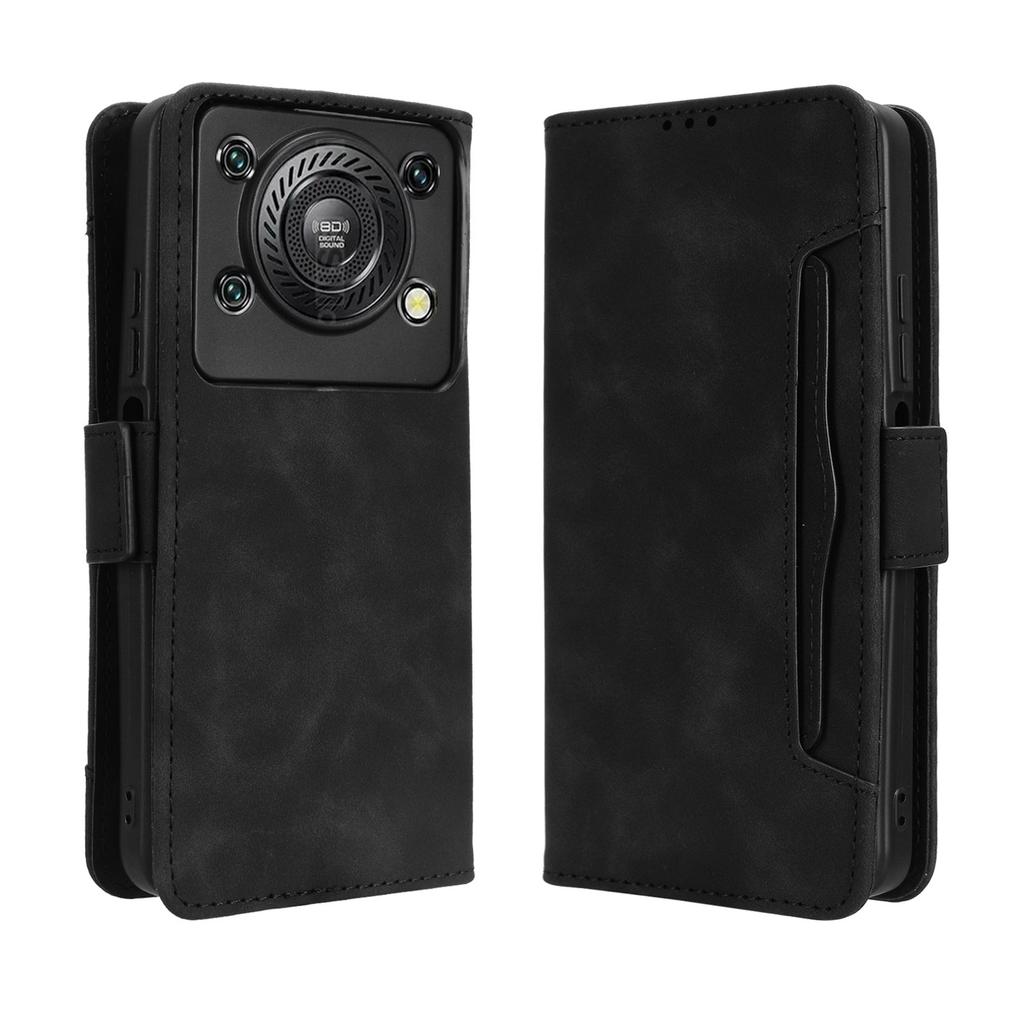 For Oukitel C60 Pro/Oukitel C60 Leather Case Phone Wallet Cover with Multiple Card Slots