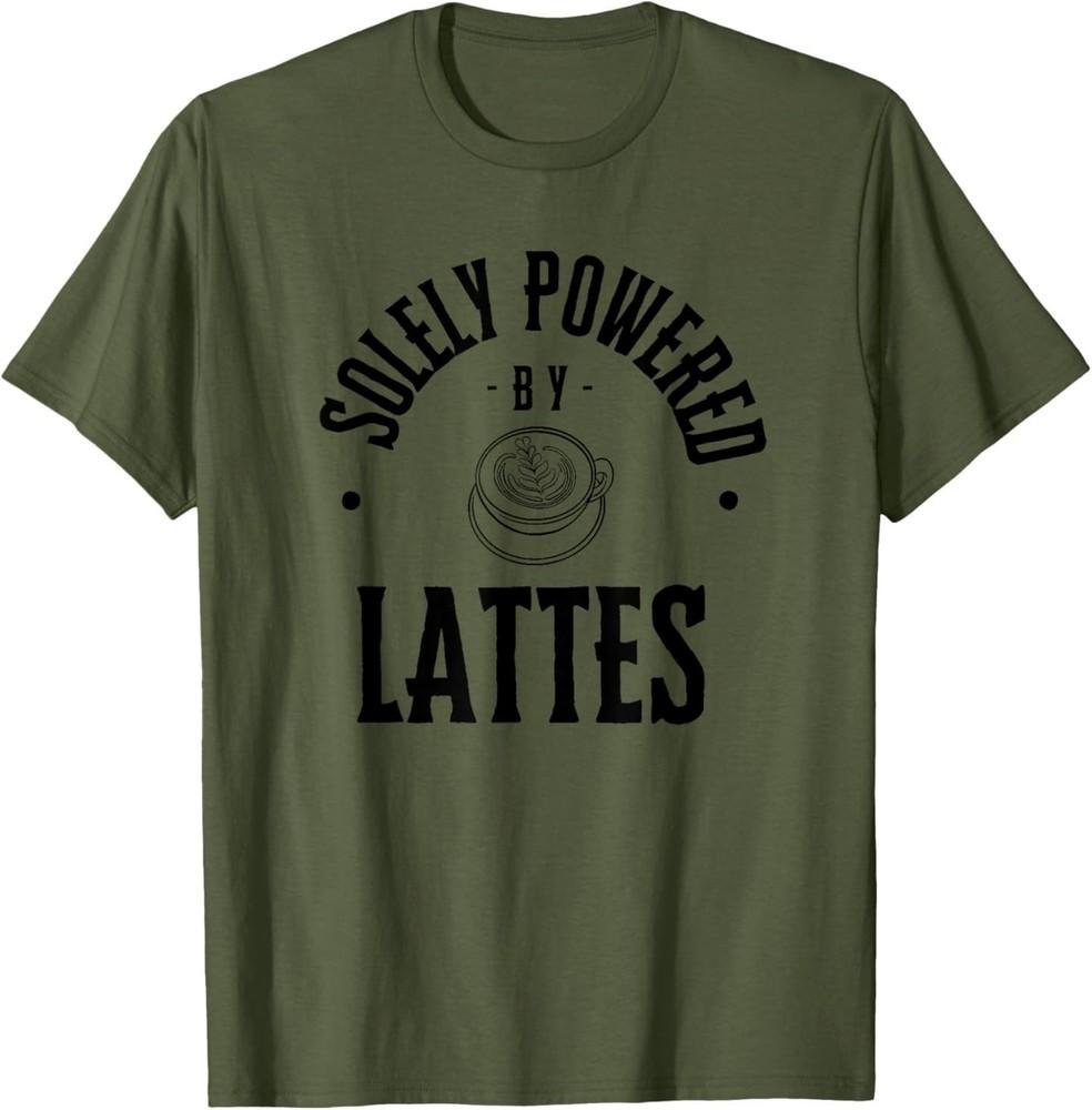 

Solely Powered by Lattes T-Shirt M
