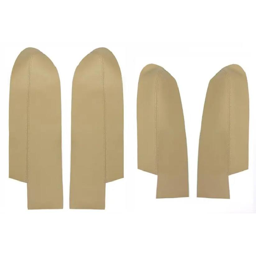 For Honda CRV 2007 2008 2009 2010 2011 Microfiber Leather Door Handle Panels Armrest Covers Protective Trim car interior