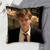 LLeonardo DiCaprio Doublesided Printed Square Decorative Cushion Cover for Sofa Living Room Home Decor
