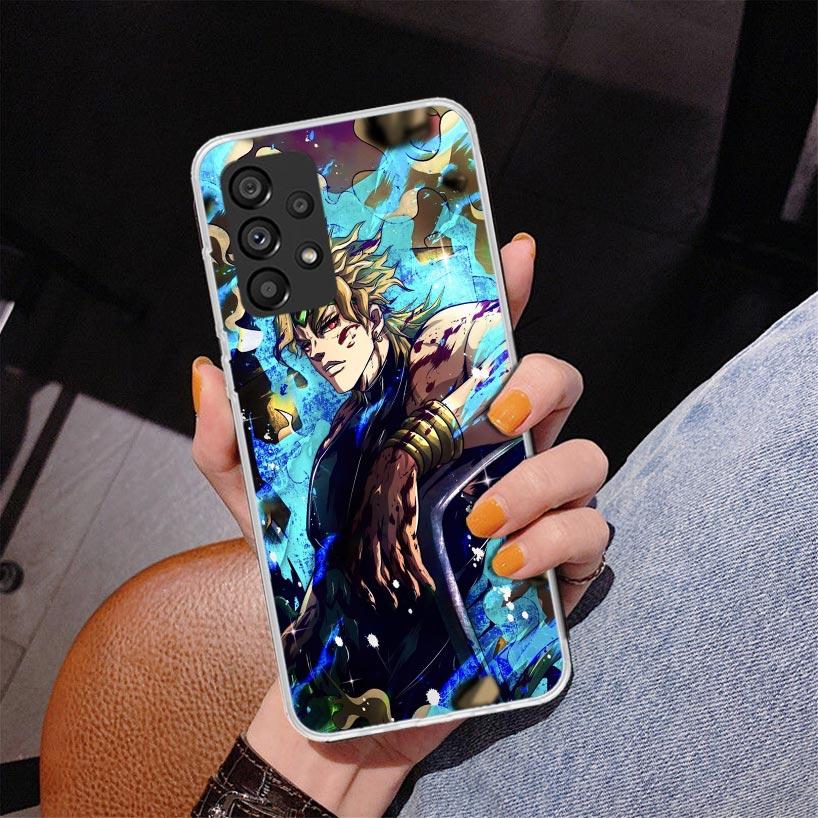 JoJo Adventure Dio Diego Brando Phone Case For Samsung Galaxy A52 A32 A22 A12 A51 A31 A50S A30S A20S A10S Note 20 Ultra 10 Plus
