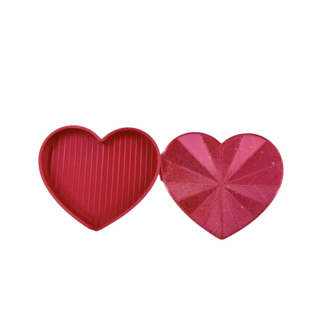 DIY Craft 3D Love Diamond Painting Tools Trays Heart-shaped Plastic Diamond Painting Tray Storage Box Embroidery Beads Organizer