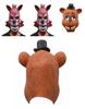 Máscara de Látex para Adulto de Five Nights At Freddy's con Estilo Freddy Chica Bonnie Foxy