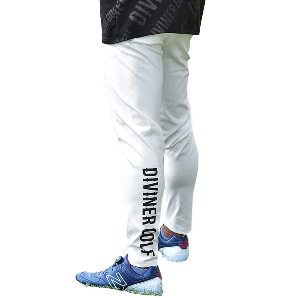 

Эластичные гольф-брюки для мужчин высокого качества белые [DIVINER GOLF], дизайн, крутые, стильные, облегающие, спортивные, функциональные, с принтом по всей поверхности, простые, L, белый