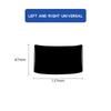 For Honda Civic 10th Gen 2015-2020 Real Carbon Fiber Car Rear Air Outlet Panel Frame Sticker Interior Decoration