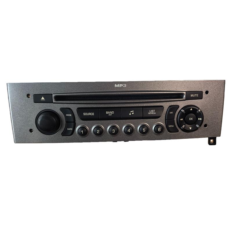 Car Receiver CD Player Multi-function Music Media Adjustment Switch 96750361XH for Peugeot 408