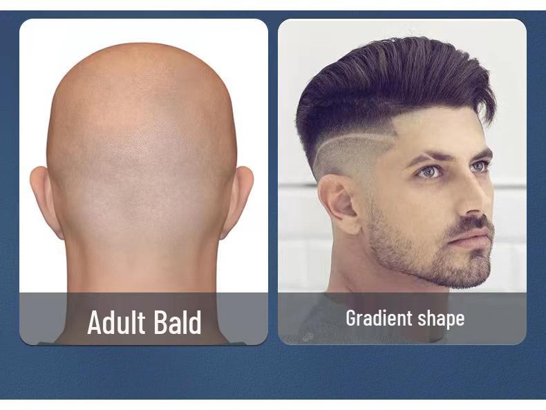 New Model USB Electric Hair Clipper with LCD Display - Professional Transparent Clipper for Barber Shops